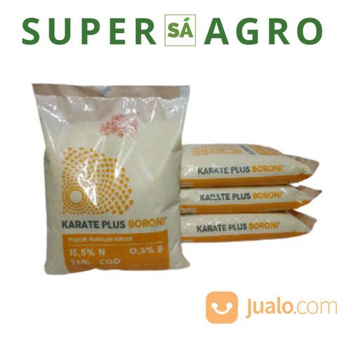 Pupuk Kalsium Nitrat Plus Boron Kemasan 1KG - Pupuk KARATE PLUS BORONI