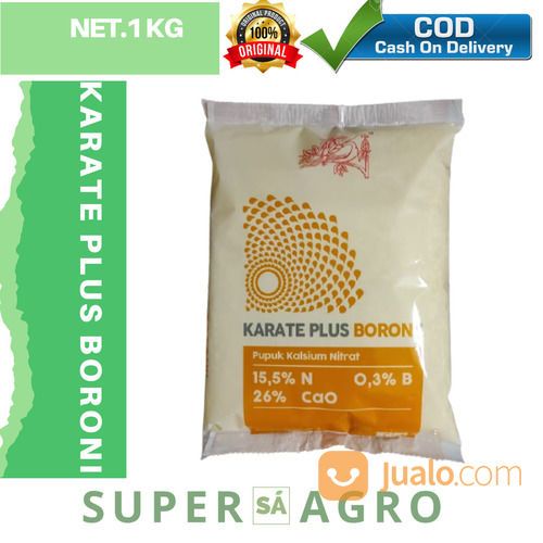 Pupuk Kalsium Nitrat Plus Boron Kemasan 1KG - Pupuk KARATE PLUS BORONI