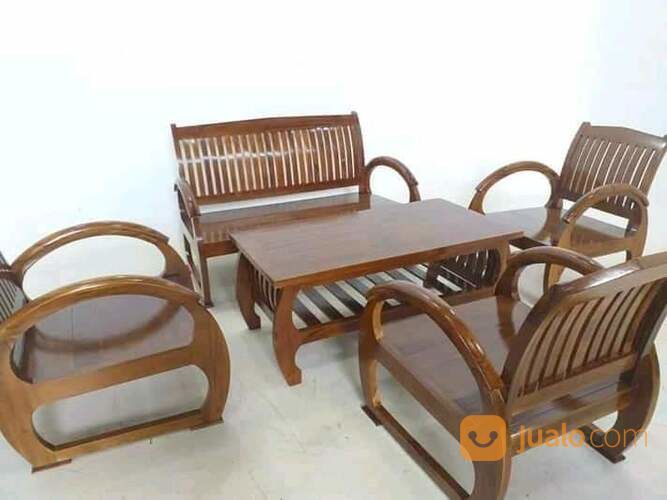 Kursi Tamu Sedan Minimalis Kayu Jati