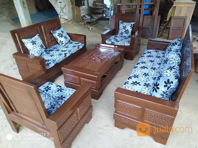 Kursi Tamu Gelung Engkelan Kayu Jati
