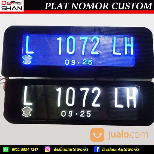 DUDUKAN PLAT NOMOR MOBIL MOTOR CUSTOM | DESHAN AUTOWORKS
