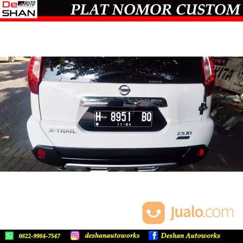 DUDUKAN PLAT NOMOR MOBIL MOTOR CUSTOM | DESHAN AUTOWORKS
