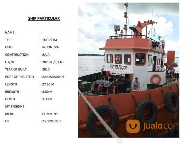 KAPAL TONGKANG SHIP PARTICULAR