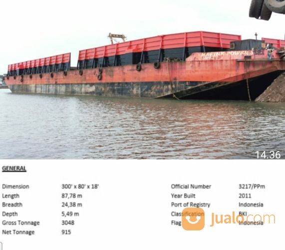 KAPAL TONGKANG SHIP PARTICULAR