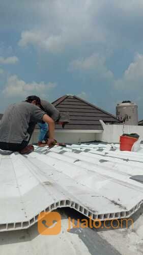 JASA PEMASANGAN ATAP UPVC (ROOFTOP Atau ALDERON)
