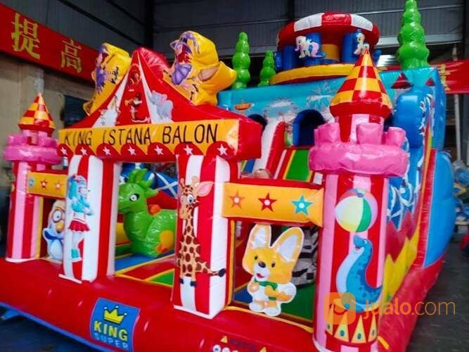 Rumah Balon Istana Balon Bompes Odong KOMPLIT