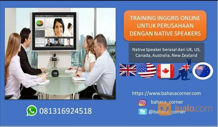 Guru Native Speaker Untuk Sekolah, Perusahaan Dan Institusi Anda