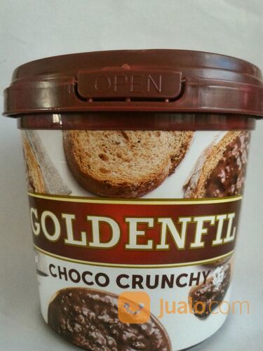 Selai Coklat Goldenfil Choco Crunchy 1 Kg Murah
