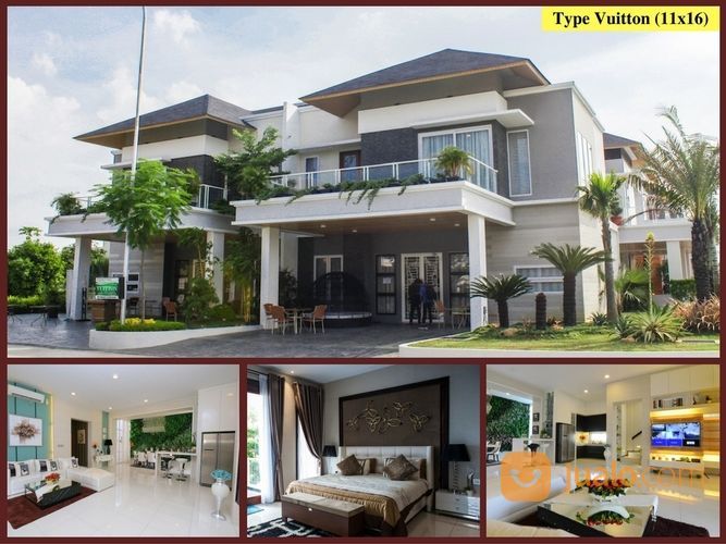 TIPE VUITTON GIVENCY ONE RUDI HALIM MARKETING INHOUSE RUMAH MEWAH KOTA MEDAN DEKAT KRAKATAU