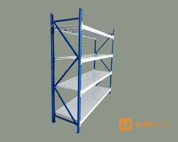 RAK GUDANG BESI BAJA TINGGI 2 METER