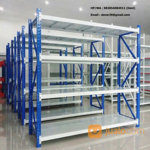 RAK GUDANG BESI BAJA TINGGI 2 METER