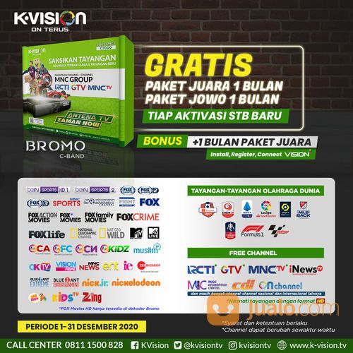 PROMO Decoder K-Vision Bromo