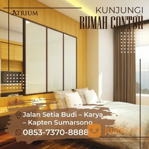 ATRIUM Residence By RUDI HALIM Rumah Elite Kota Medan Helvetia Kapten Sumarsono 0853-6900-5900