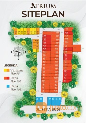 TERMURAH RUMAH MEWAH CANTIK MEDAN HELVETIA ATRIUM RESIDENCE BY RUDI HALIM WIRALAND