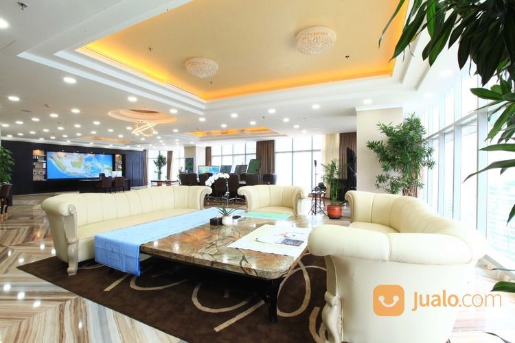 Sewa Tahunan Office Noble House Penthouse Mega Kuningan Jakarta Selatan Luas 2.000 M2 Furnished