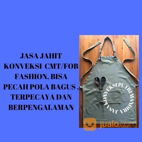 APRON FASHION JASA JAHIT KONVEKSI