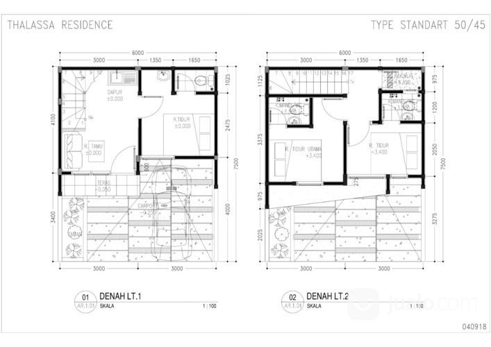 Rumah Cluster Thalassa Mini Kost Karawang