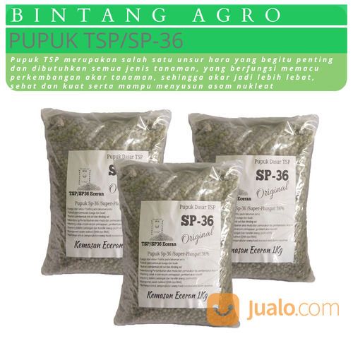 Pupuk Sp-36 /Super Pupuk TSP - Phospat 36% - Berat 1kg