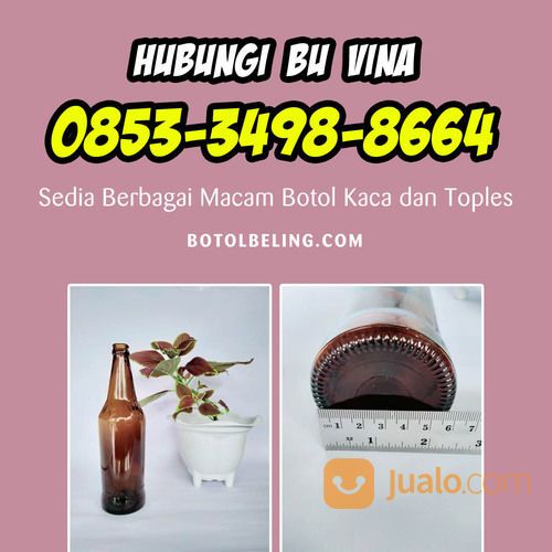 CEEPAT +62 853-3498-8664 Supplier Botol Kaca Bekas Surabaya