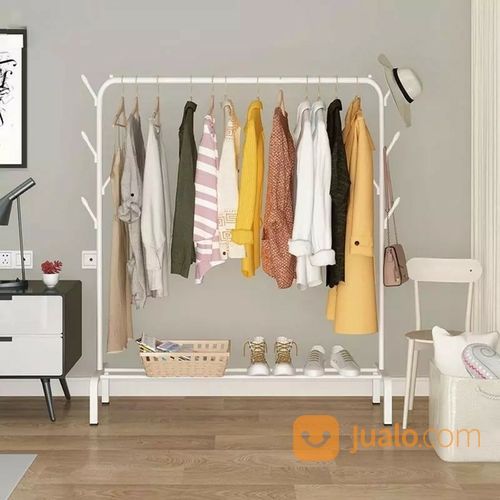 COD MAKASSAR | Stand Hanger Gawang Gantungan Baju Display