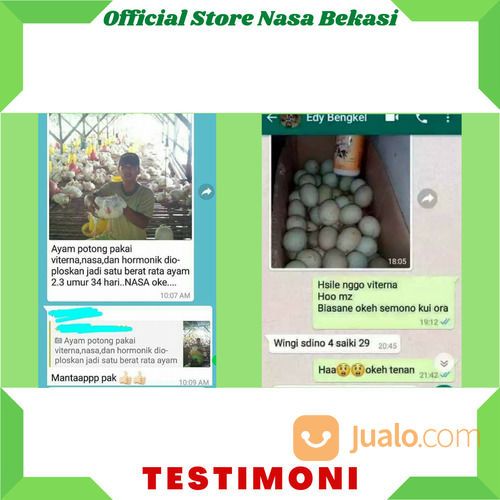 Vitamin Ternak Untuk Unggas Organik - Vit.Ayam Petelur - Vit.Bebek - VITERNA Plus 500ml