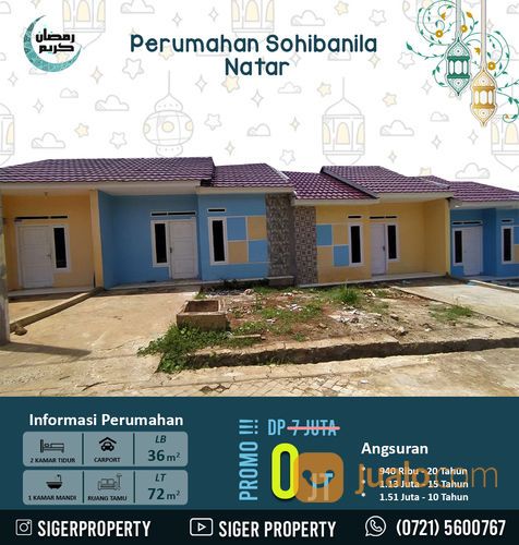 Rumah Subsidi Dengan 2 Kamar Di Deket Pramuka Bandar Lampung 270421