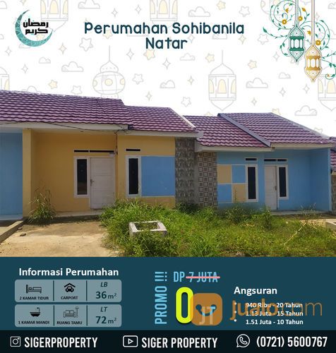 Rumah Subsidi Dengan 2 Kamar Di Deket Pramuka Bandar Lampung 270421