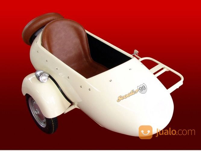 Sespan Motor Vespa Klasik - Sespan Klasik - Sidecar - Classic Sidecar