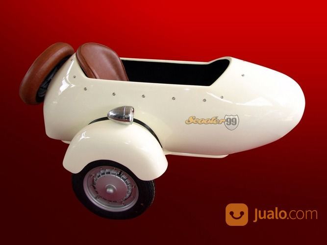 Sespan Motor Vespa Klasik - Sespan Klasik - Sidecar - Classic Sidecar
