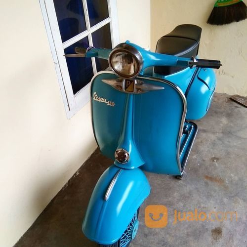 Vespa Super Th 76 Repro VBB Biru