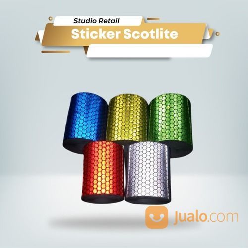 Cetak Sticker Vinyl Scotlight Terlengkap Ukuran 1m