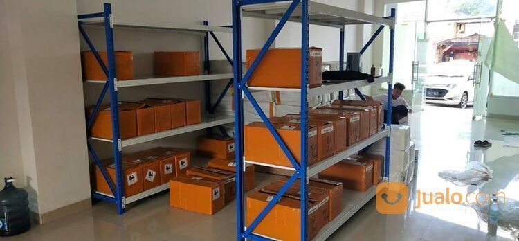 Rak Besi Baja Serbaguna / Rak Gudang / Rak Toko/ Rak Bengkel/ Rak Pabrik Dan Industri