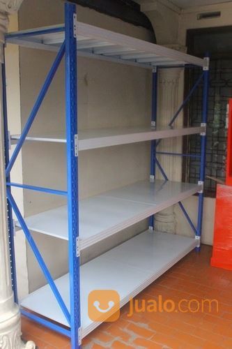 Rak Besi Baja Serbaguna / Rak Gudang / Rak Toko/ Rak Bengkel/ Rak Pabrik Dan Industri