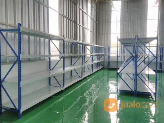 Rak Besi Baja Serbaguna / Rak Gudang / Rak Toko/ Rak Bengkel/ Rak Pabrik Dan Industri