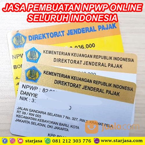 Jasa Pembuatan Npwp Online Buat Npwp Online Buat Npwp Murah