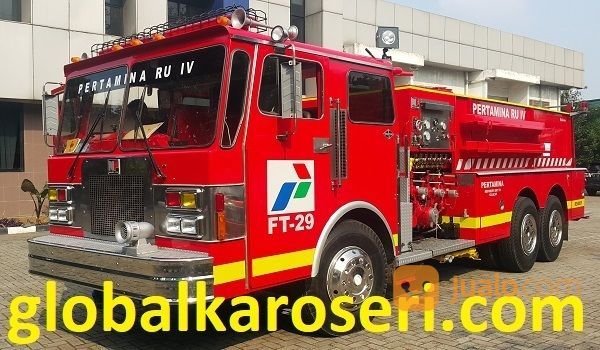 PERBAIKAN / REKONDISI MOBIL PEMADAM KEBAKARAN / FIRE TRUCK (KAROSERI GLOBAL)
