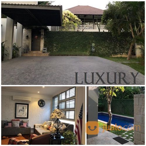 Rumah Mewah Isen International Surabaya Barat Nuansa Vila Resort + Swimming Pool