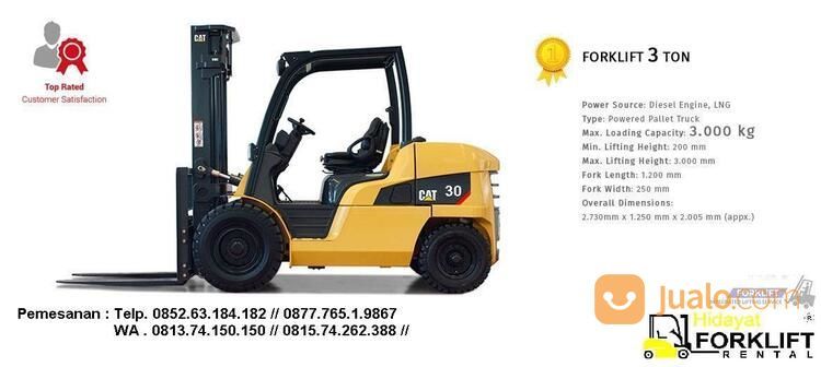 SEWAKAN FORKLIFT 24 JAM CEGER, 089518150150 JAKARTA TIMUR