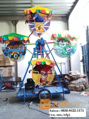Wahana Mainan Kincir Angin Bianglala Isi 4 Panggung Odong2