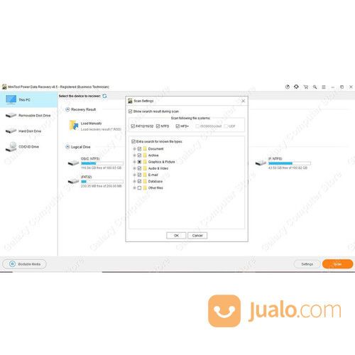 MiniTool Power Data Recovery USB Bootable WinPE Edition For Windows