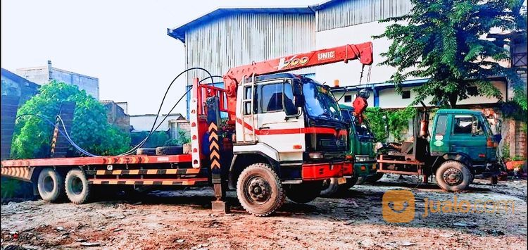 Sewa Mobil Truck Tmc Hiab Crane