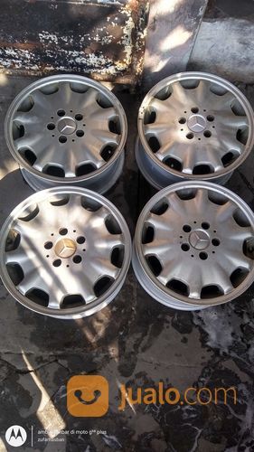 Velg Mobil ORIGINAL Mercedes Benz Mercy W210 Ten Hole R16 Hole 5x112