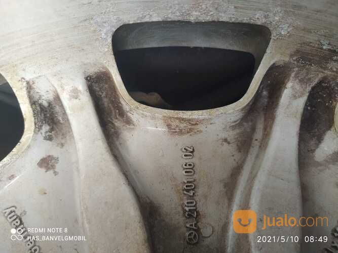 Velg Mobil ORIGINAL Mercedes Benz Mercy W210 Ten Hole R16 Hole 5x112