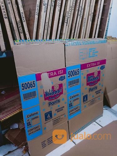 Kardus Bekas Pampers Baby Happy Kondisi Oke