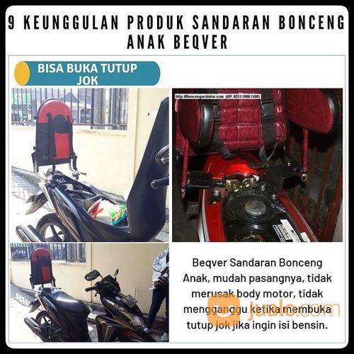 Boncengan Anak Di Motor
