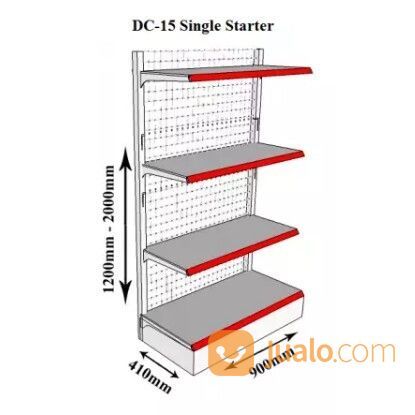 Rak Supermarket / Rak Display /Rak Single / Rak Toko Alfamart / Indomart Murah