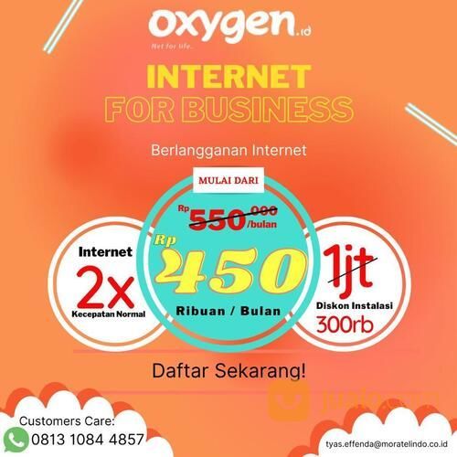 INTERNET MURAH HANYA OXYGEN.ID