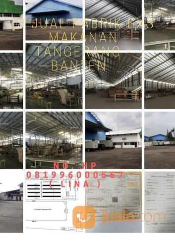 PABRIK MAKANAN MURAH KAWASAN INDUSTRY JATAKE TANGERANG BANTEN