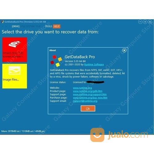 Runtime GetDataBack Pro For Windows