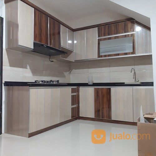 Jasa Pembuatan Lemari Rak Kitchen Set Tangerang Murah